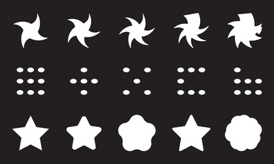 Pattern background abstract liquid texture wallpaper shape graphic geometric line repeat seamless star retro banner