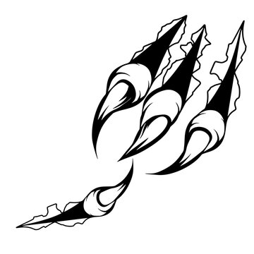 recommend clip art: Eagle Tiger Horror Monster Claw Ripping or Tearing