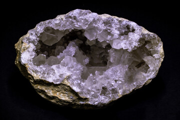 Quartz crystal mineral