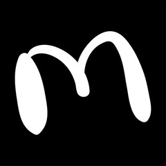 handwritten alphabetic letters, abcdefghijklmopqrstuvwxyz, isolated on black background, handwritten lettering style