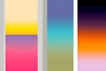 Naklejka premium Abstract Blurred colorful gradient background. Beautiful backdrop. Vector illustration for your graphic design, banner, poster, card or wallpaper, theme