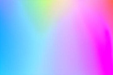 Abstract Blurred colorful gradient background. Beautiful backdrop. Vector illustration for your graphic design, banner, poster, card or wallpaper, theme