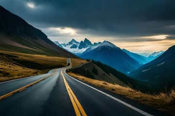 road to the mountains