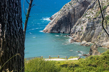 Playa del silencio in Asturias, Spain © laudibi