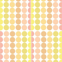 bright yellow polka dots background