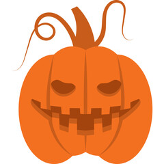 Halloween Pumpkin Illustration