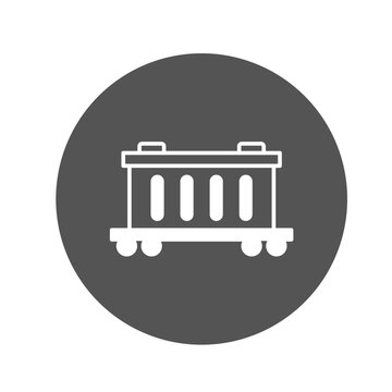 recommend clip art: Cargo train Vector Icon
                    
                    