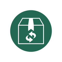 Parcel Vector Icon

