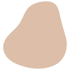 Abstract Organic Shape Rounded