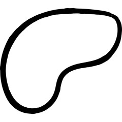 doodle art shape line for decoration, website, web, presentation, printing, banner, logo, poster design, etc.