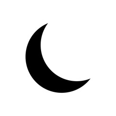 Moon Night Sleep Icon Vector Design Illustrator EPS 10
