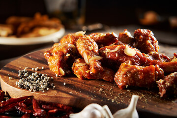 seasoned spicy chicken,Seasoned Chicken with Garlic