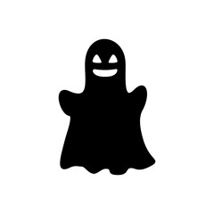 Ghost icon vector. Phantom illustration sign. Specter symbol. Halloween logo. Spirit mark.