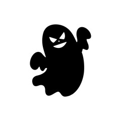Ghost icon vector. Phantom illustration sign. Specter symbol. Halloween logo. Spirit mark.