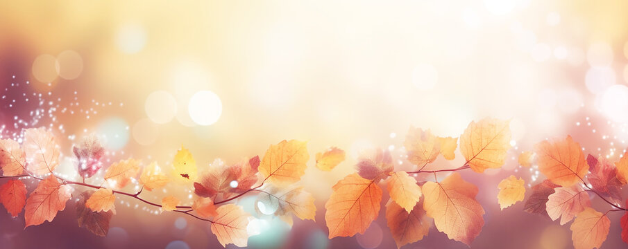Falling autumn maple leaves natural, Vibrant Foliage and Serene Nature Landscapes, 
Peaceful Fall Scenery Amidst Nature, a serene and peaceful escape, image captures the seasonal change, Generative AI