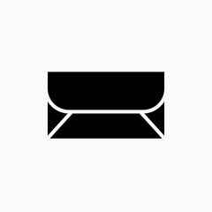 Message Icon. Universal Interface Element. News, Notification. Envelope Symbol for Design, Presentation, Website or Apps Elements – Vector