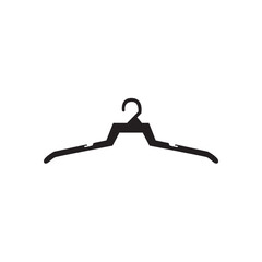 The hanger icon. Coat rack symbol. Flat, Clothes hanger. Hanger icon vector isolated on white background