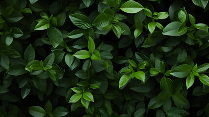 Fototapeta na wymiar Rich Botanical Textures: High-Quality Close-Up of Green Plants 