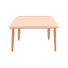 kitchen table dining cartoon. home room, wooden furniture, window contemporary kitchen table dining sign. isolated symbol vector illustration