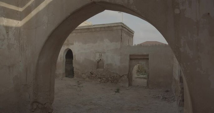 Farasani house with gypsum decoration and frescoes  Farasan  Saudi Arabia