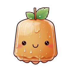 PNG Cutout - Caramel Apple Cute Sumikko Gurashi Style 03