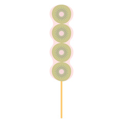 Fruit In Caramel Illustration