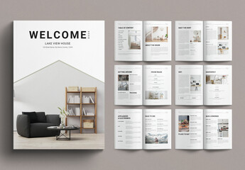 Welcome Book Template