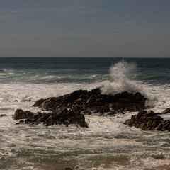 Fototapeta na wymiar Portugal Porto Ocean 