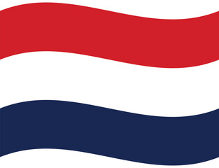 Netherlands flag. Flag of Netherlands. Netherlands flag wave