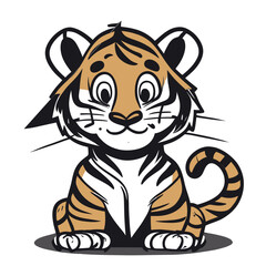 Fototapeta na wymiar Tiger Head Vector, Dynamic Tiger Illustration,Captivating Logo Design with Striking Vector Art, Showcasing the Majesty of a Wild Animal