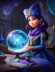 Mysterious fortune teller