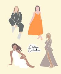 Women vector illustration