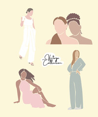 Women vector illustration