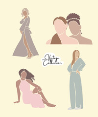 Women vector illustration