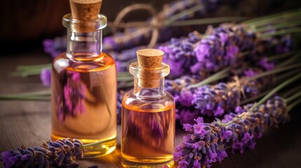 Lavender oil and lavender, Generative AI