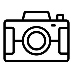camera icon outline