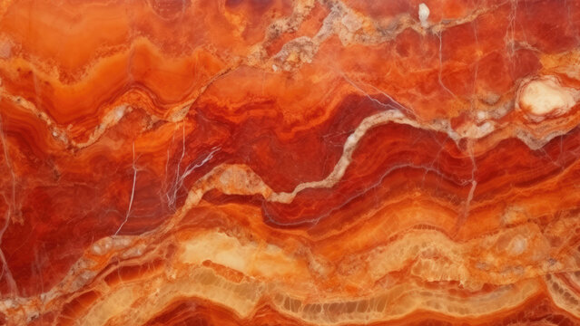Natural orange marble luxury and elegant background texture design surface