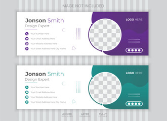  Corporate Email Signature Design Template