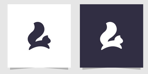 squirrel logo design