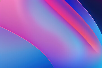 Gradient wave defocused neon glow pink blue color