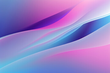 Fototapeta premium Gradient curves neon light graphic blur color glow