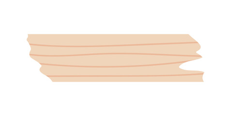 Bright scandi vector border washi tape pattern with lines. Stylized scotch tape cute kids doodle banner. Scandinavian playful style deco ribbon trim. Decorative modern elements