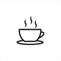coffee cup icon vector illustration symbol