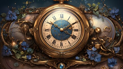 Generative AI. Clock, compass
