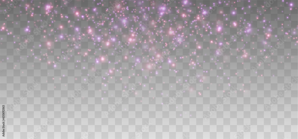 Wall mural color sparkles background. vector shining particles