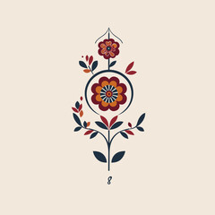 abstract ornamental design