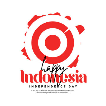 Indonesia independence day or dirgahayu kemerdekaan Indonesia Soical Media Post Banner