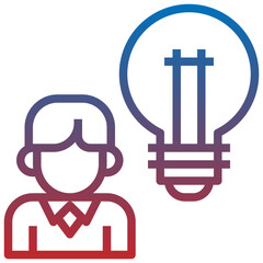 influencer line icon,linear,outline,graphic,illustration