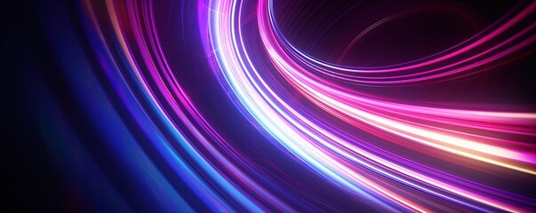 abstract futuristic background with pink blue glowing neon moving high speed wave lines and bokeh lights. Data transfer concept Fantastic wallpaper