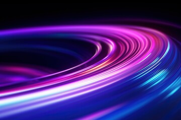 abstract futuristic background with pink blue glowing neon moving high speed wave lines and bokeh lights. Data transfer concept Fantastic wallpaper